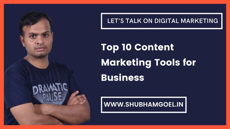 Top 10 Content Marketing Tools for Business